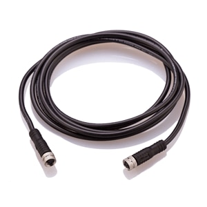 M8 to M8, 3 Pole, Female, 2m Cable